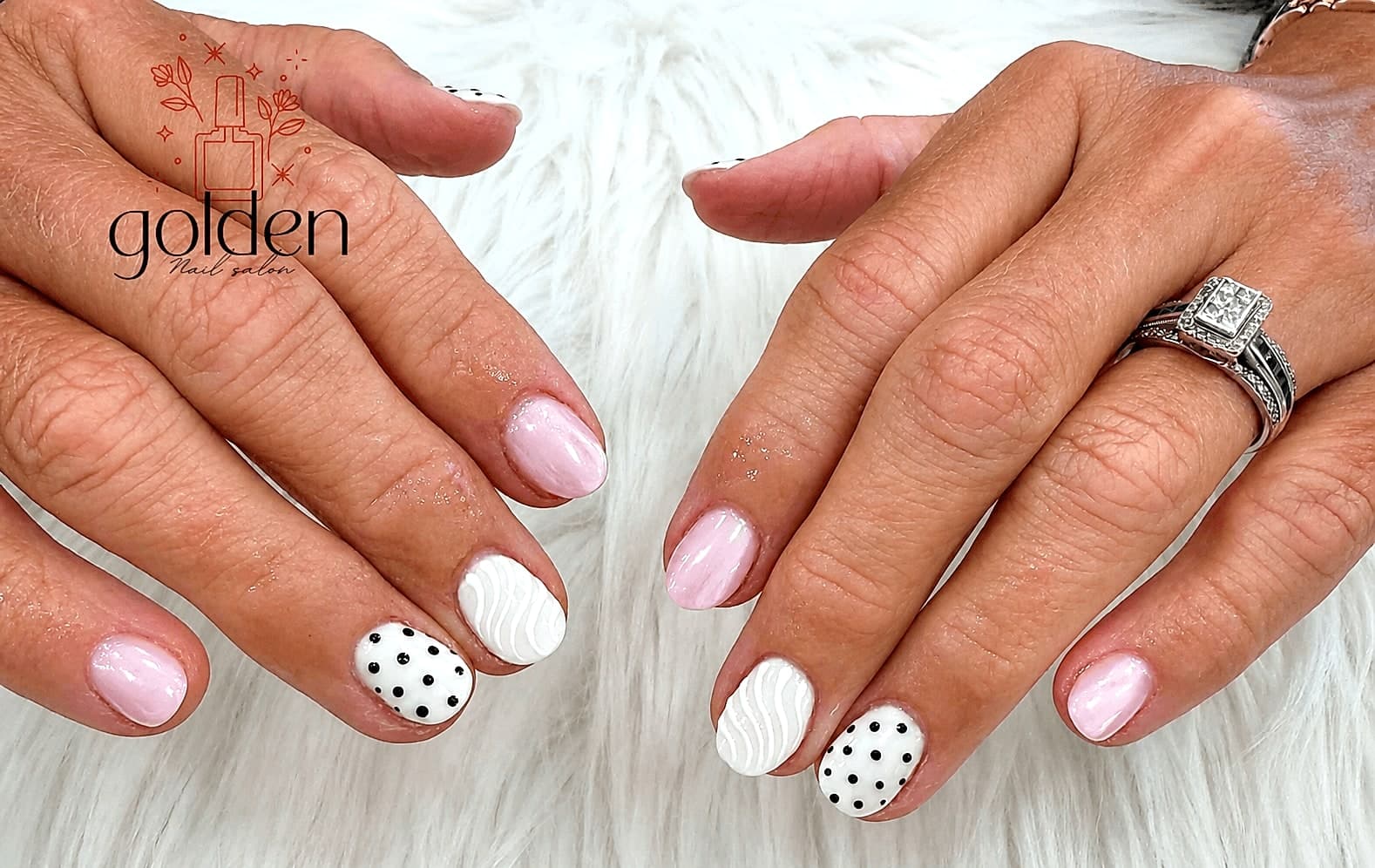 Custom manicure and nail art by Golden Nails in Alabaster, Alabama — look 2