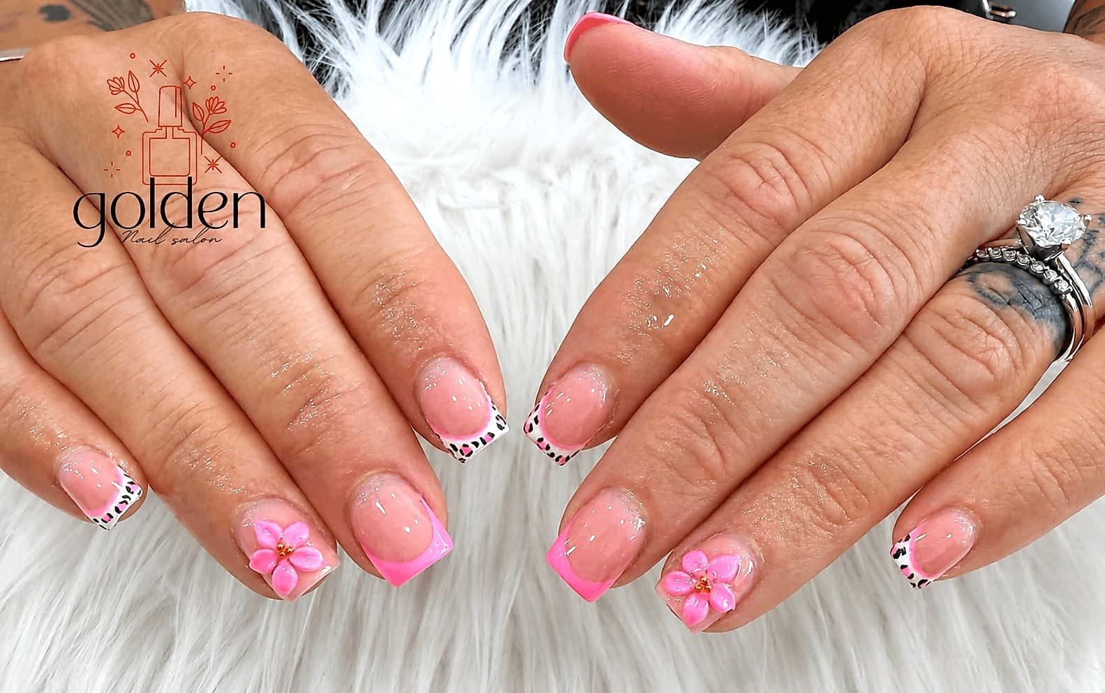 Custom manicure and nail art by Golden Nails in Alabaster, Alabama — look 3